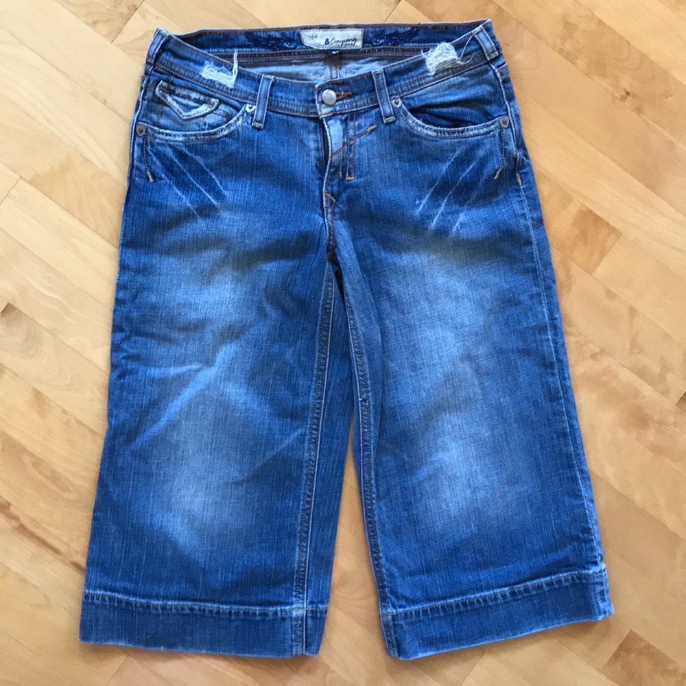 Denim “Wilshire” long shorts